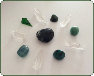 A selection of crystals